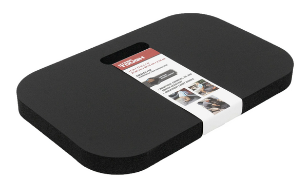 Hyper Tough Kneeling Pad 11"x17"x1", Black Premium Comfort Foam for Mechanical Work, Light Weight