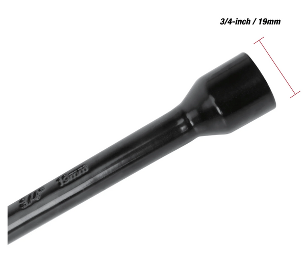 Hyper Tough Heavy Duty Lug Wrench, Carbon Steel, Tire Iron 20-inch, Black